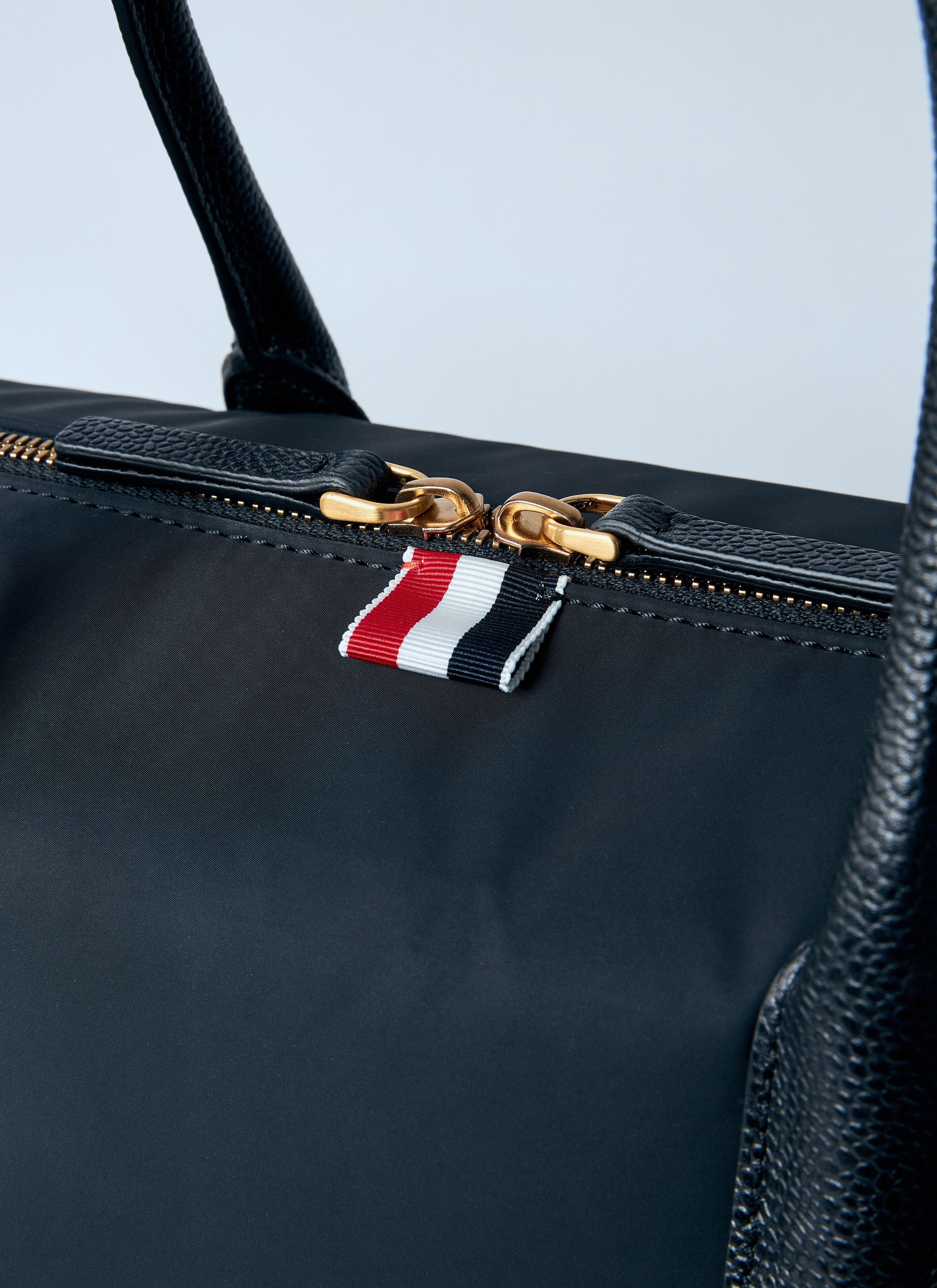 Thom Browne Men Poly Twill Duffle Bag - 4