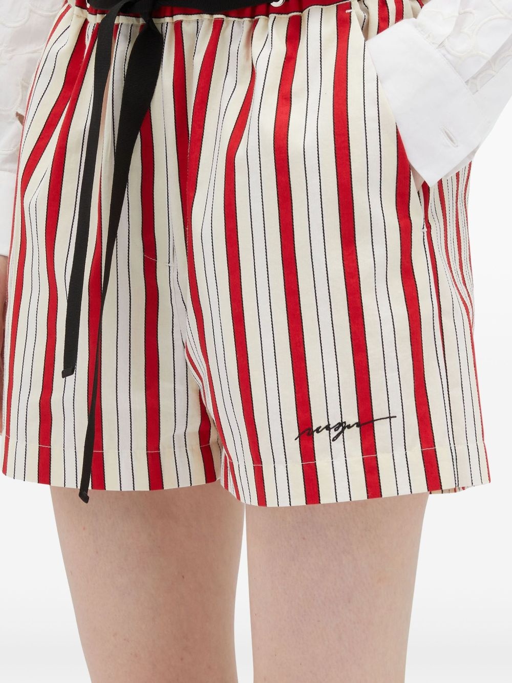 striped shorts - 5