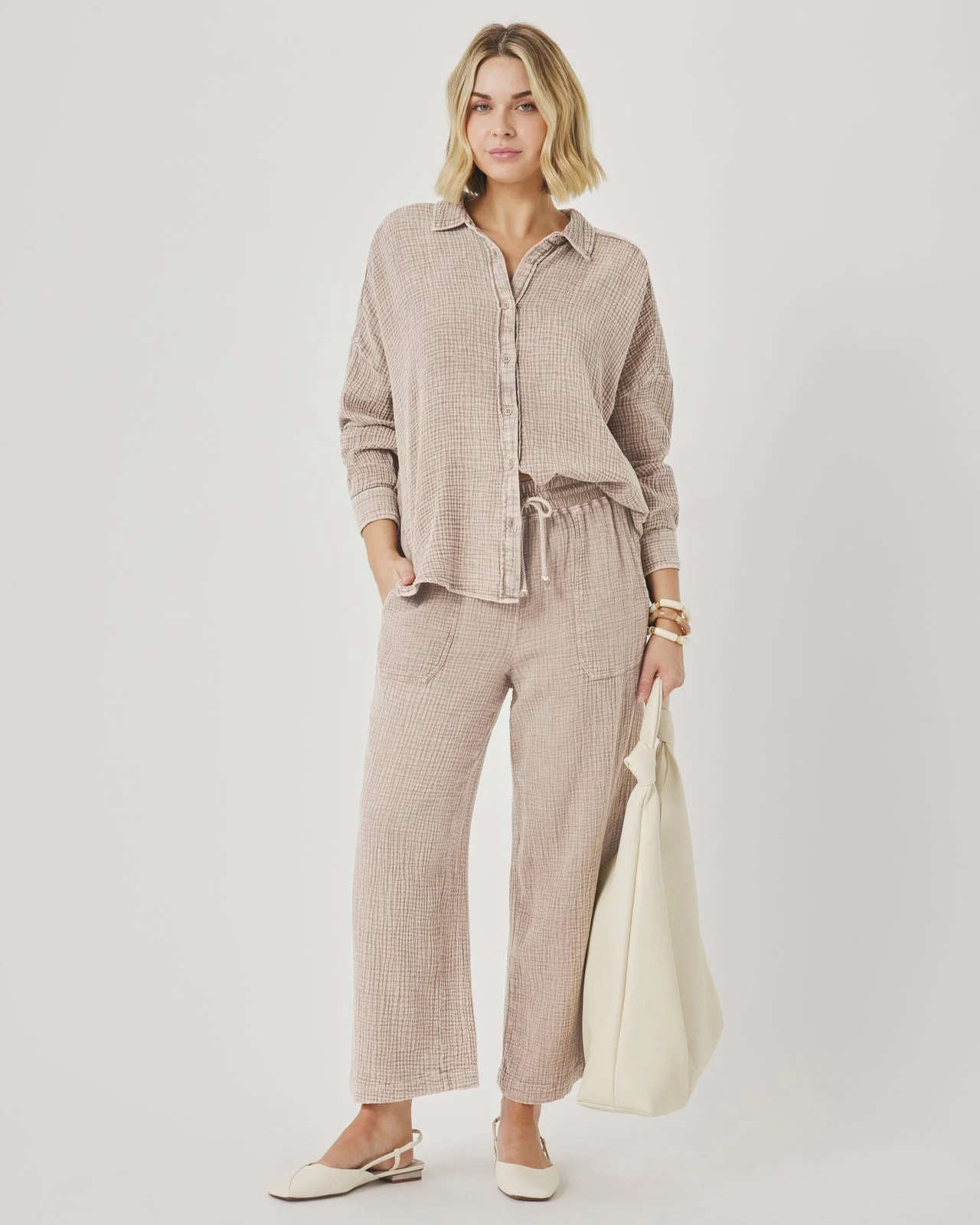 Ava Gauze Pant - 1