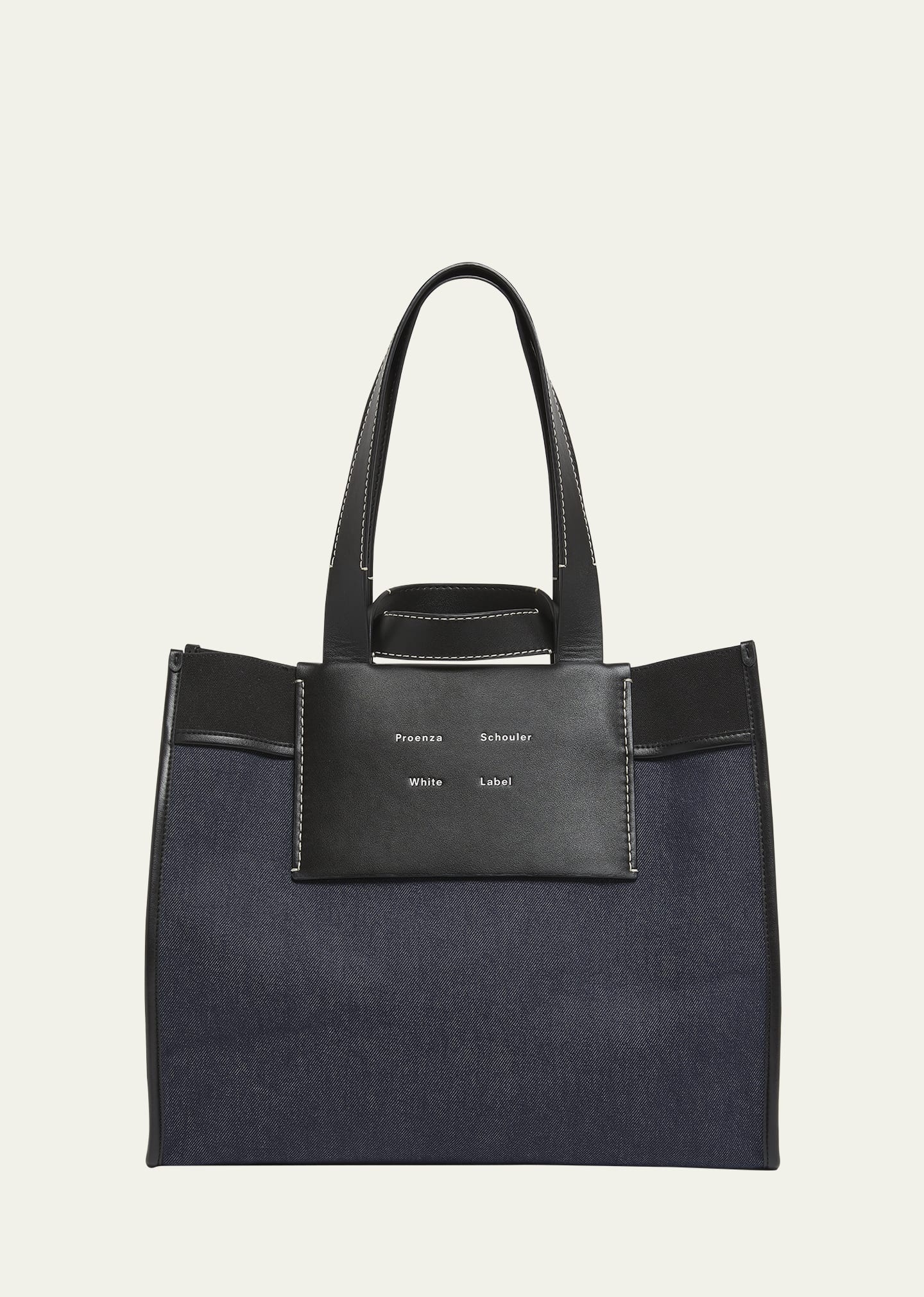 新品　Proenza Schouler　Denim XL Tote　イタリア製 PROENZA SCHOULER Denim Tote Blue 664345 | FASHIONPHILE