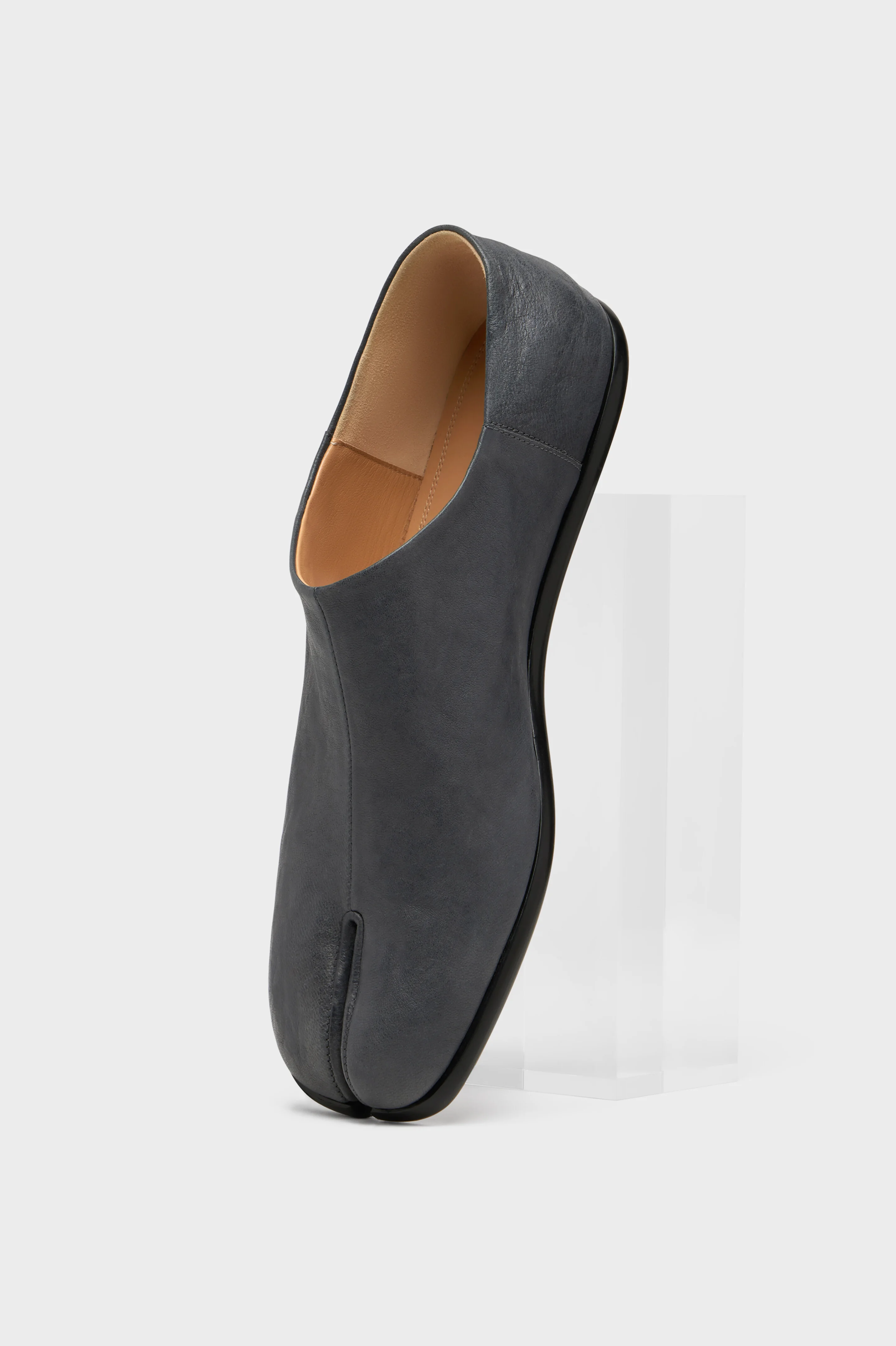 10mm Tabi 미끄러짐에 가죽 loafers - 1