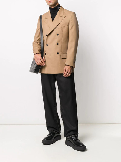 MSGM double-breasted blazer outlook