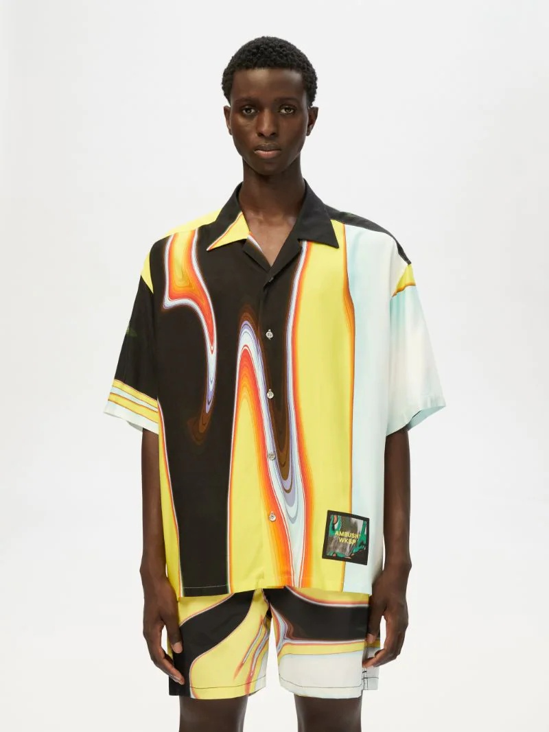 PRINTED S/S SHIRT - 3