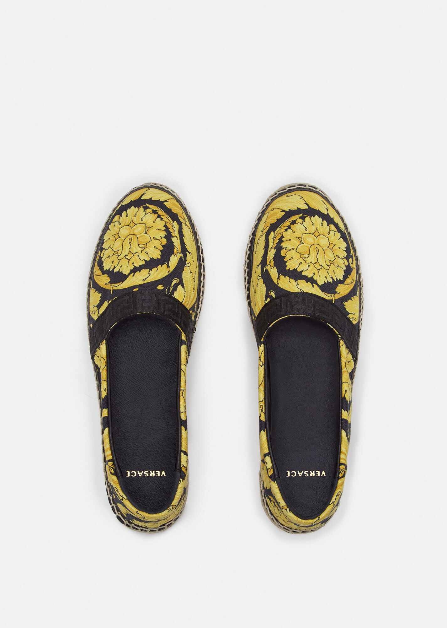 Barocco Print Espadrilles - 4