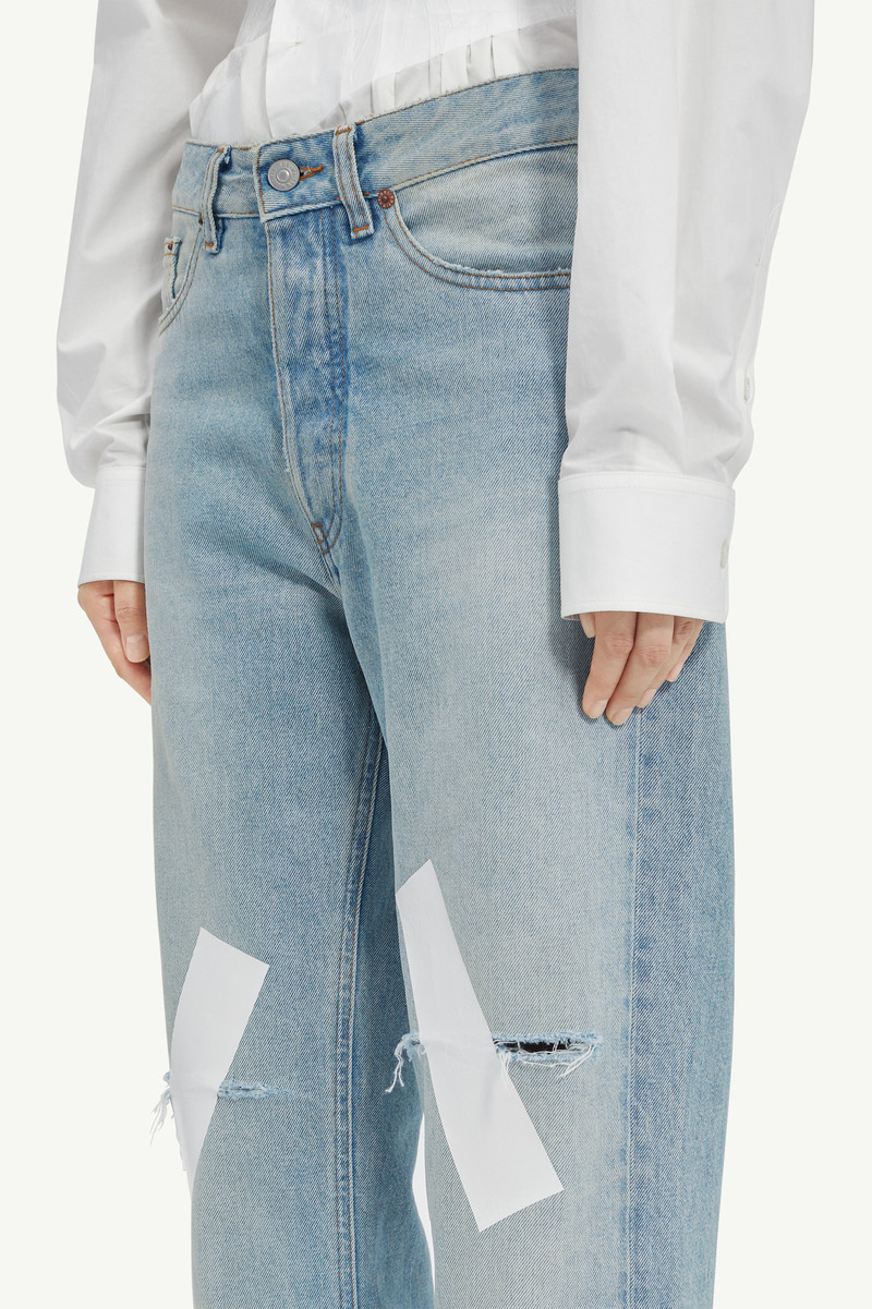 Taped jeans 4