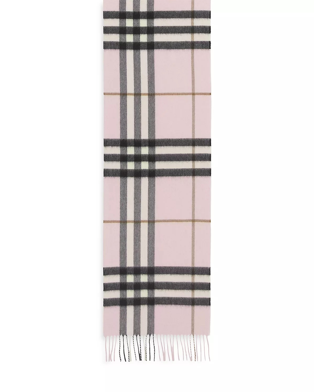 Giant Check Cashmere Scarf - 4