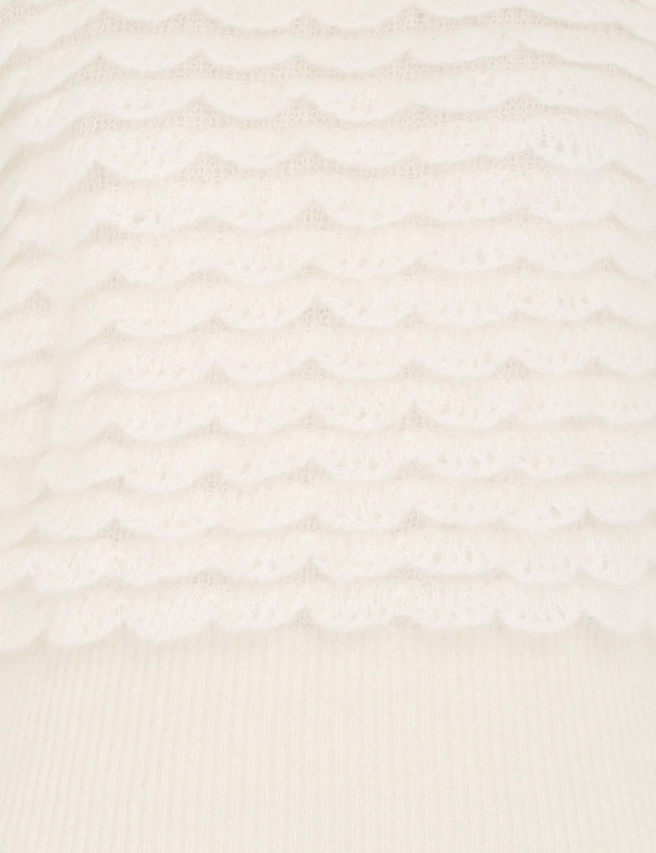 LUMINOSITY SCALLOP SWEATER - 6