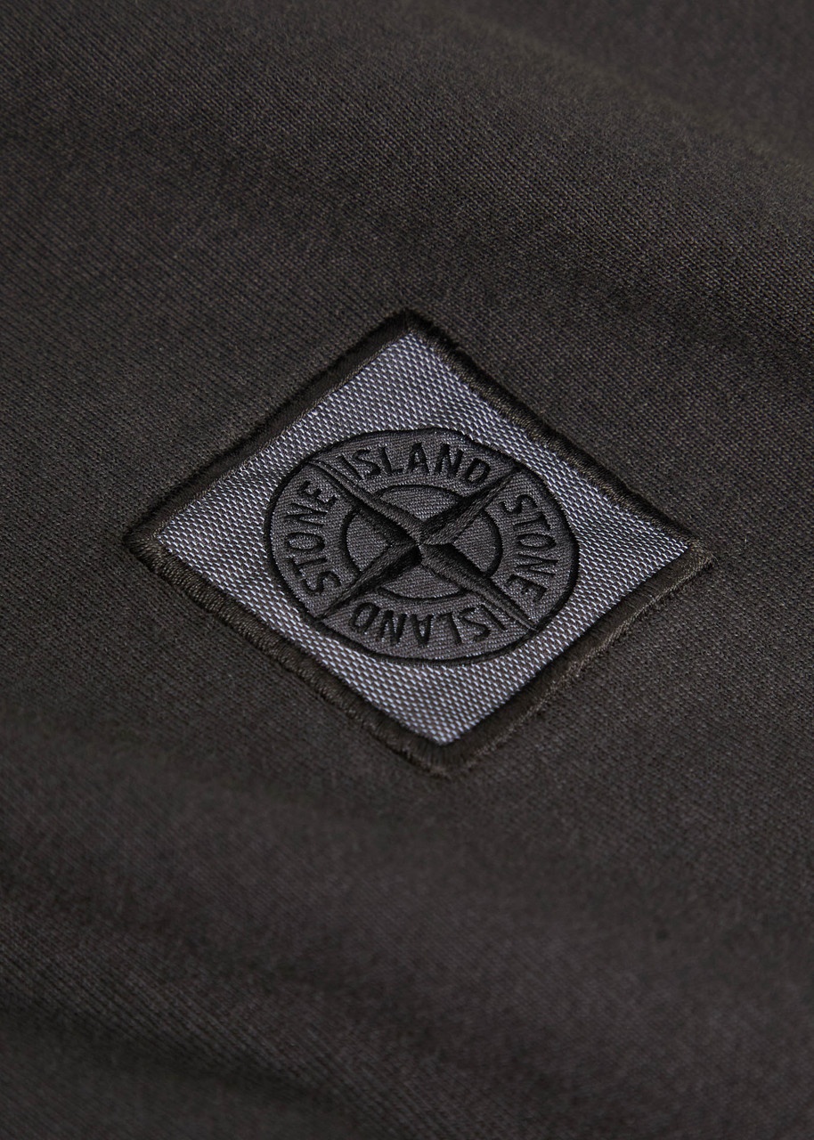 Stone Island Logo Cotton T-shirt - 5