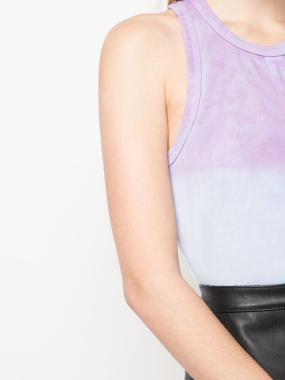 tie dye ombré tank top - 5