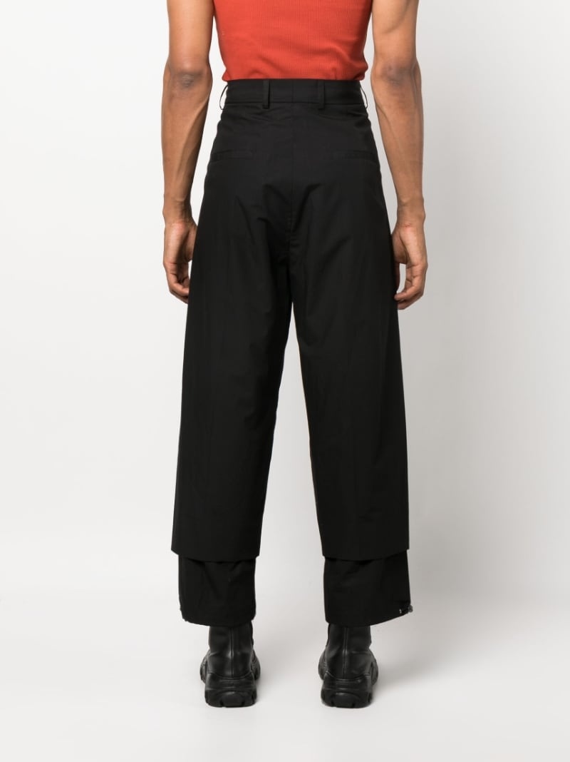 tailored cropped trousers - 4