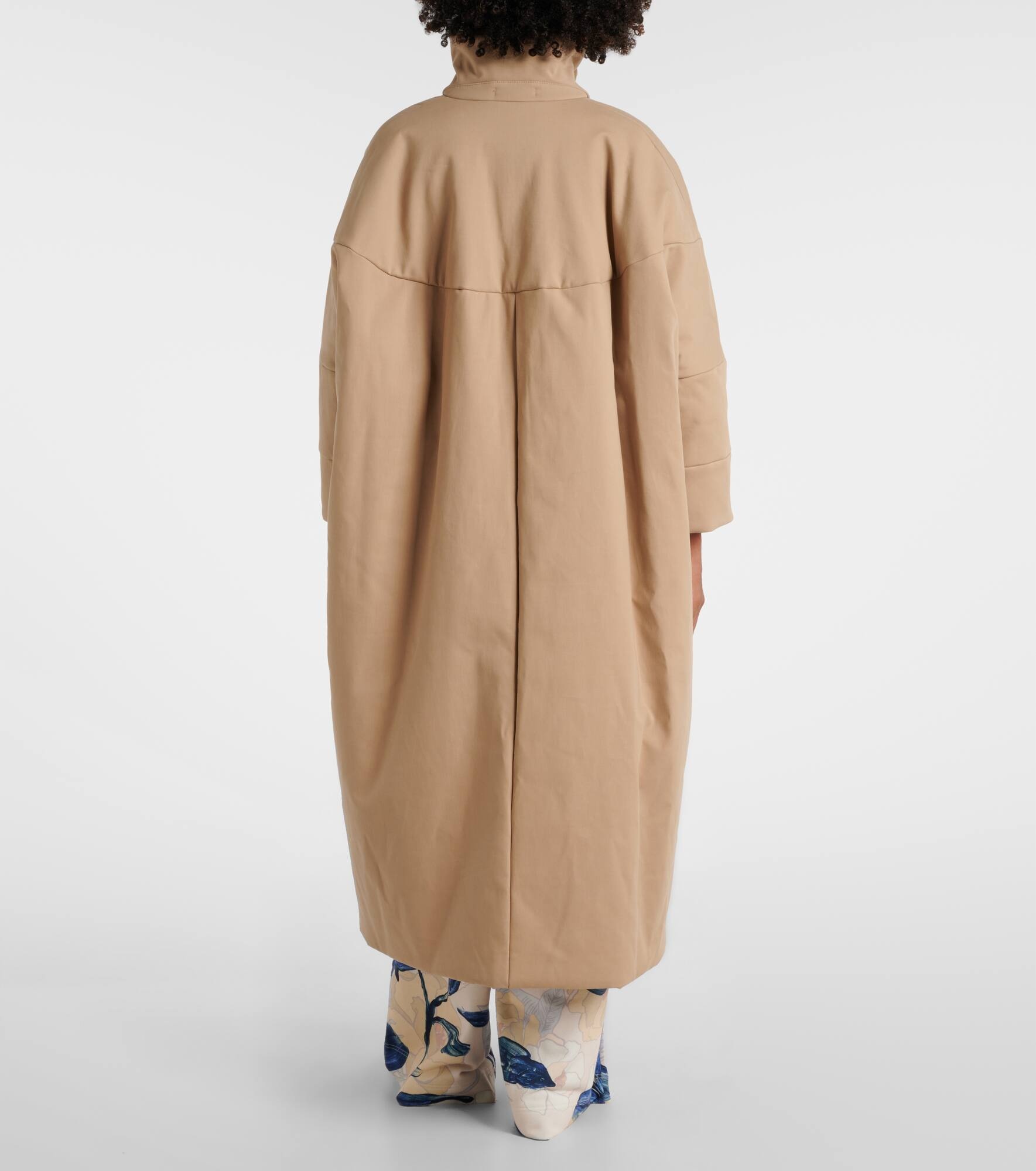Cotton-blend coat - 3