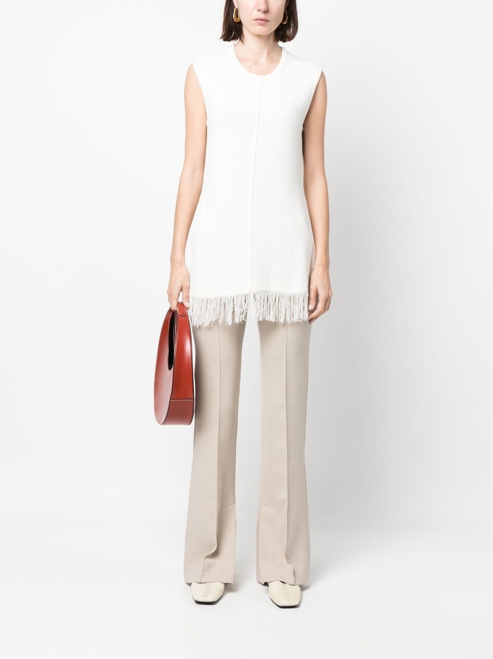 fringe-detailing cardigan - 2