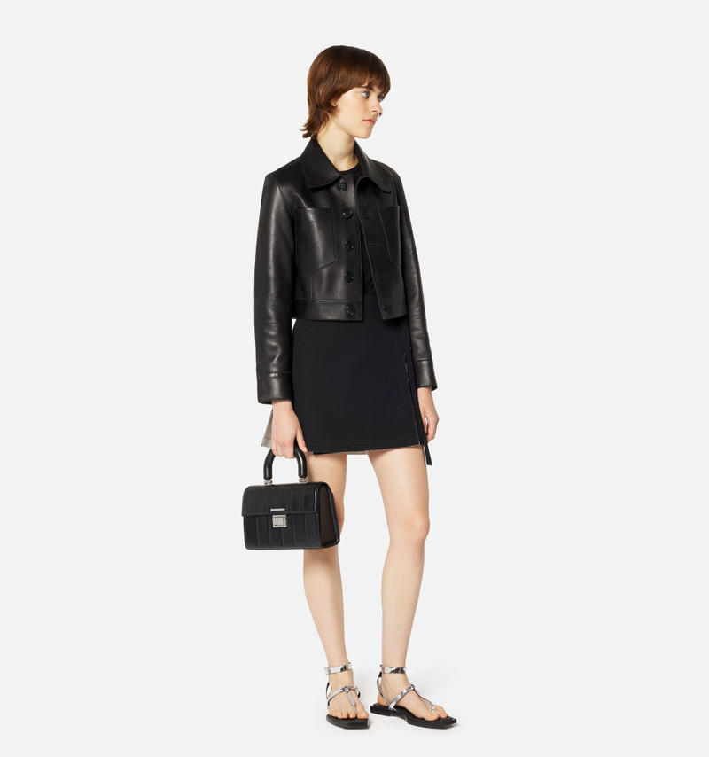 AMI Paris Bicolor Wrap Skirt outlook