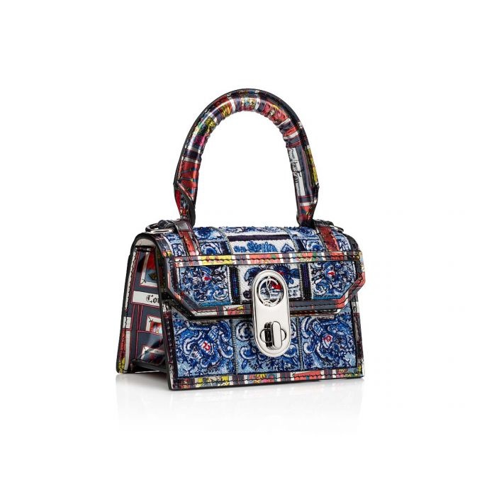 Elisa Top Handle Nano MULTI/BLACK MULTI/SILVER - 5