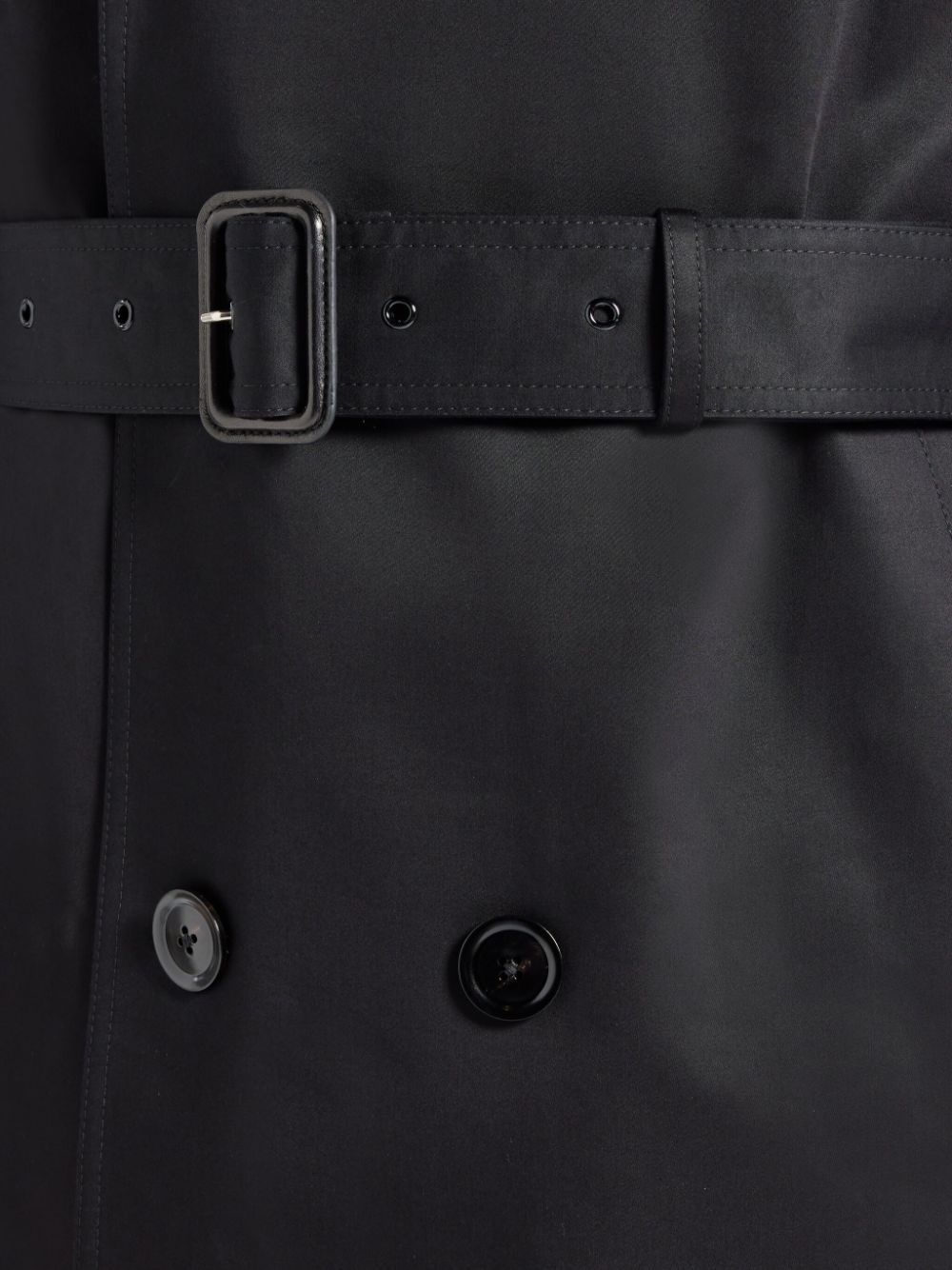 panelled trench coat - 5