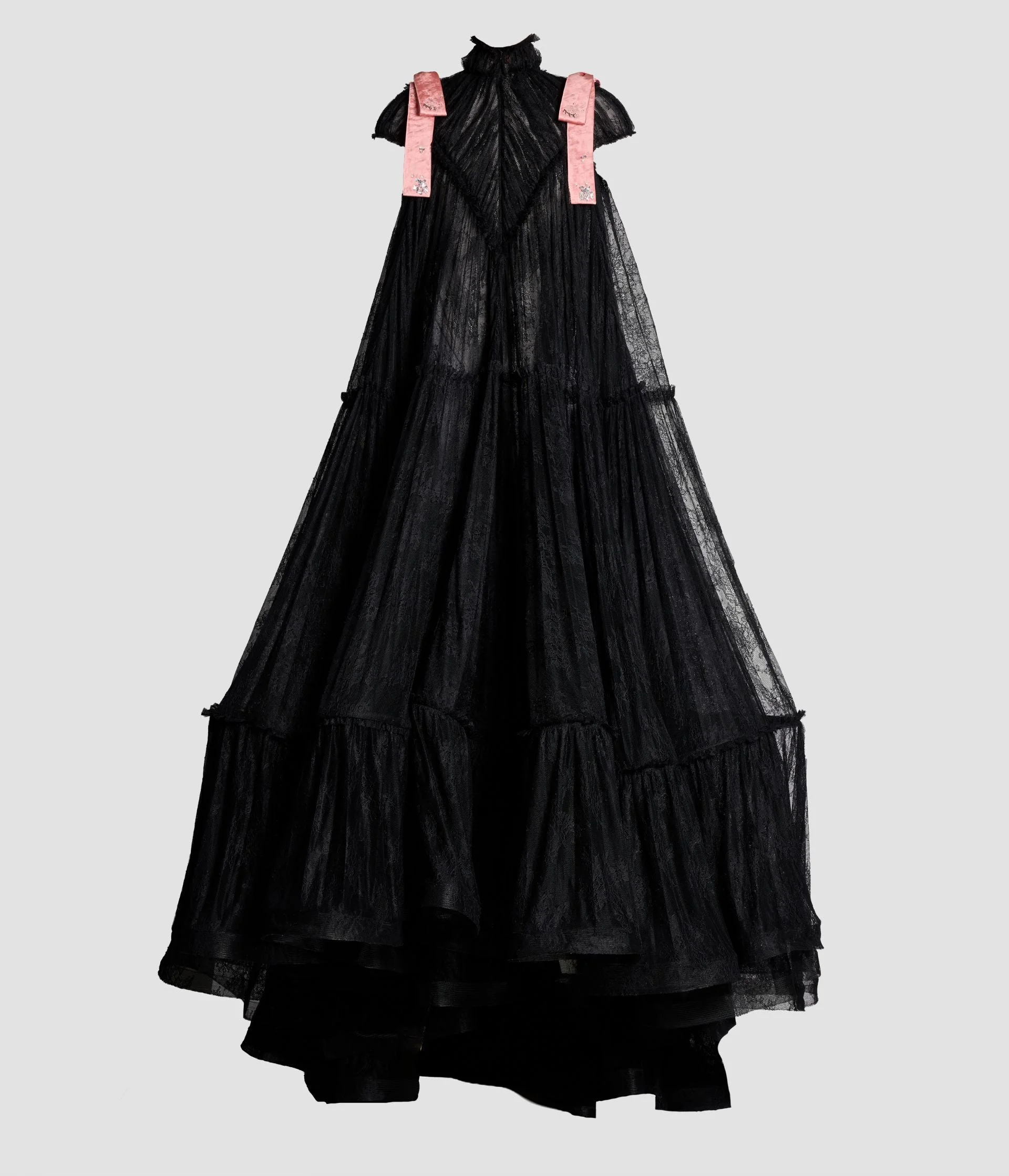 FLORAL LACE GOWN - 1