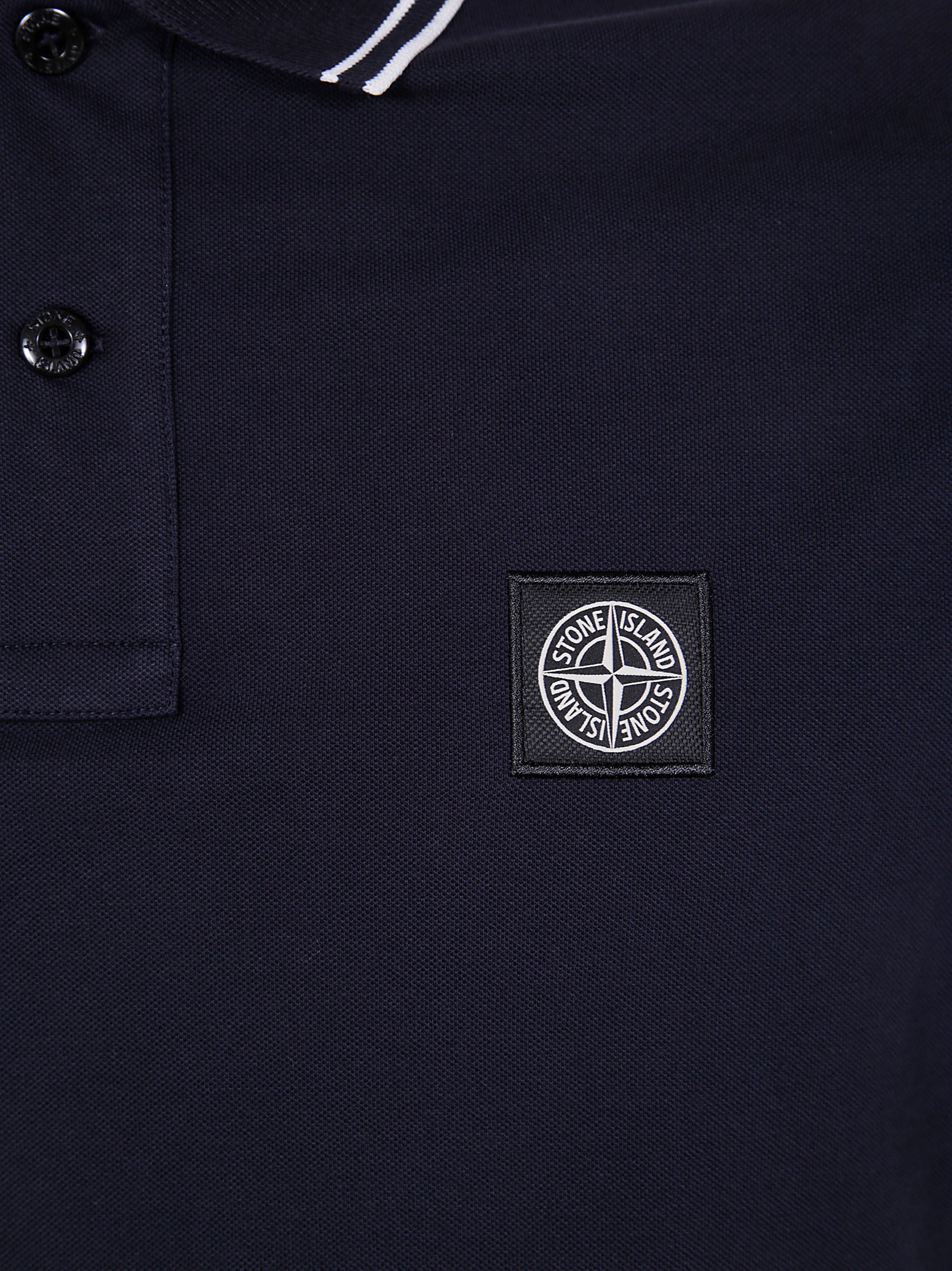 Stone Island Men Polo Slim Fit Short Sleeves - 3
