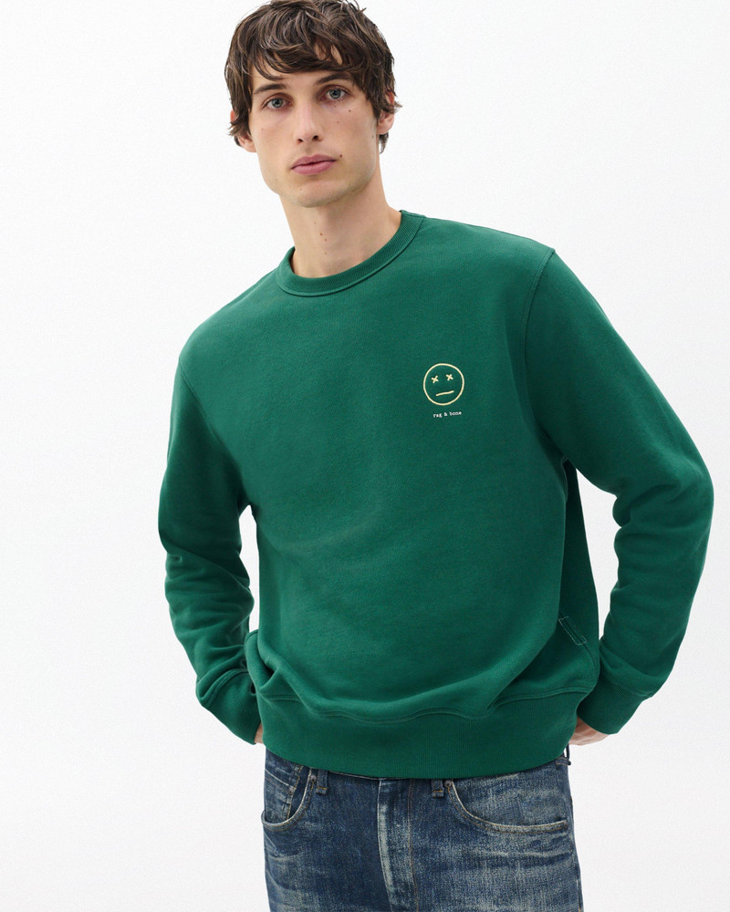 Sour Face Embroidered Sweatshirt 2