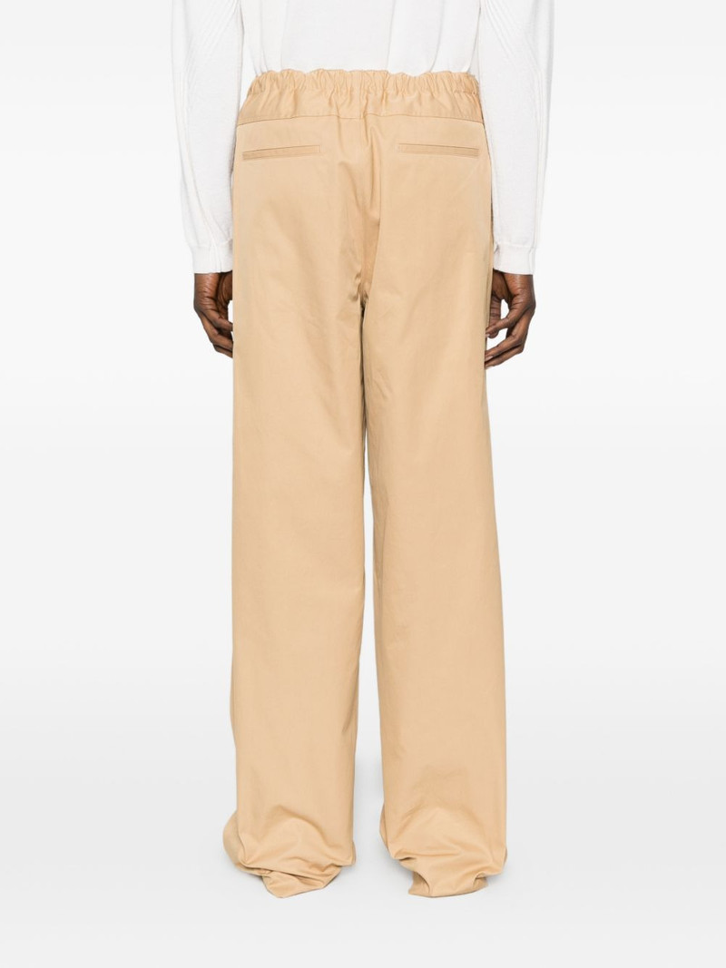 elasticated-waistband trousers 4