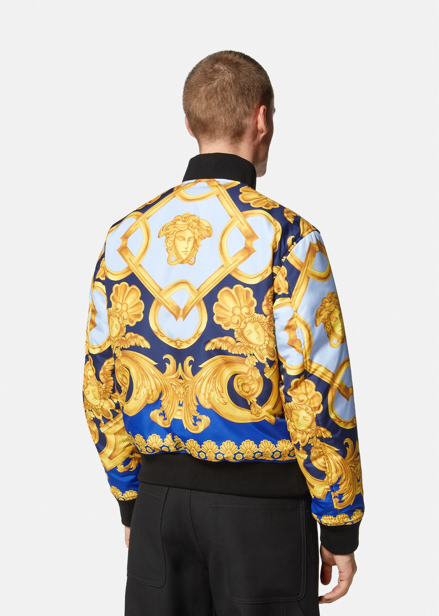 Reversible Barocco 660 Bomber Jacket - 6