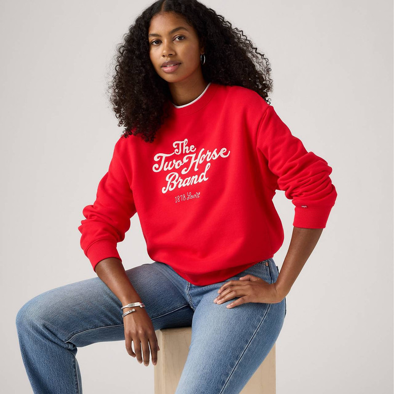 Levi's GRAPHIC HERITAGE SPORT CREWNECK SWEATSHIRT outlook