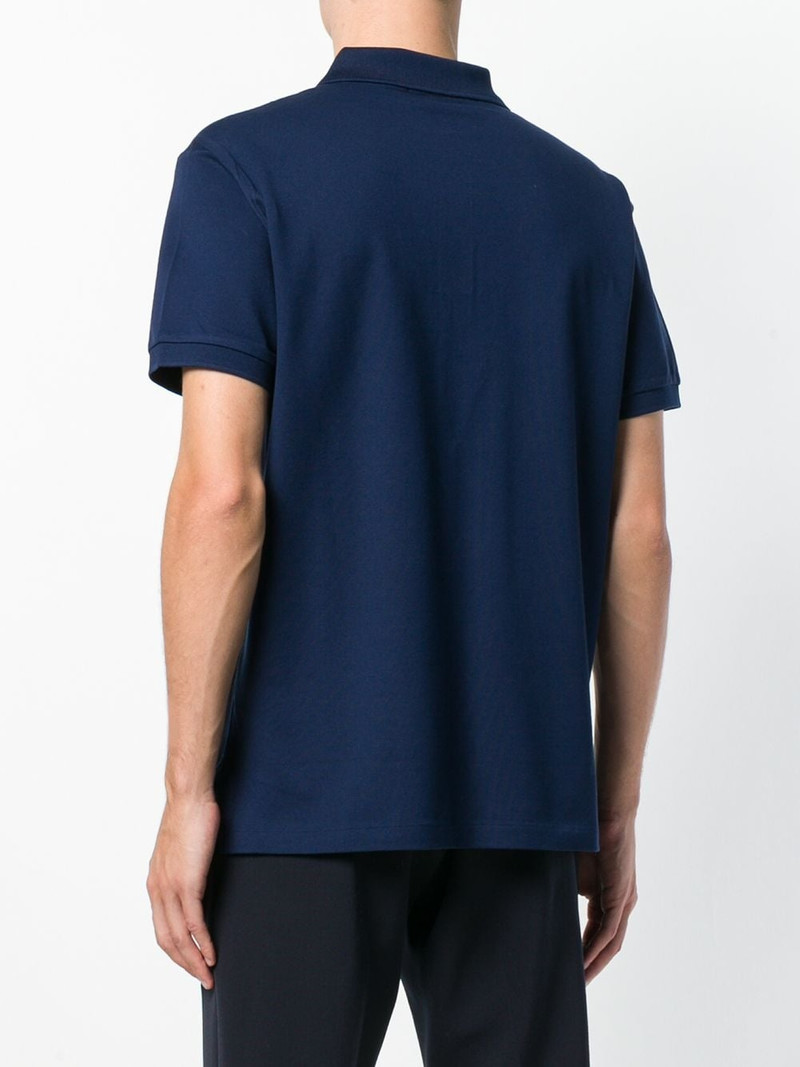embroidered logo polo shirt 4