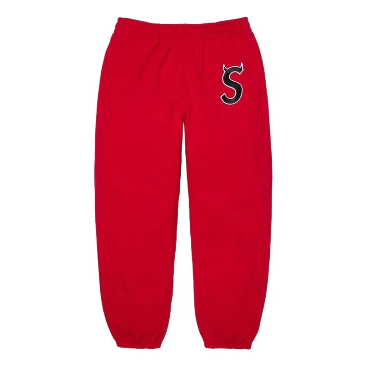 Supreme SS26 Devil S Logo Sweatpant 'Red' SUP-SS26-139-RED - 1
