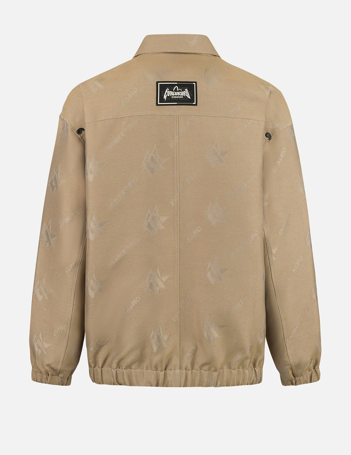 Monogram Logo Jacquard Oversized Coach Jacket - 2