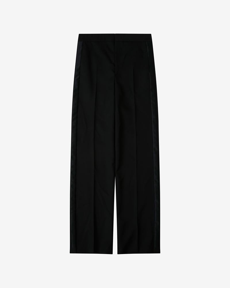 SCARLY SATIN TAPE PANTS - 1