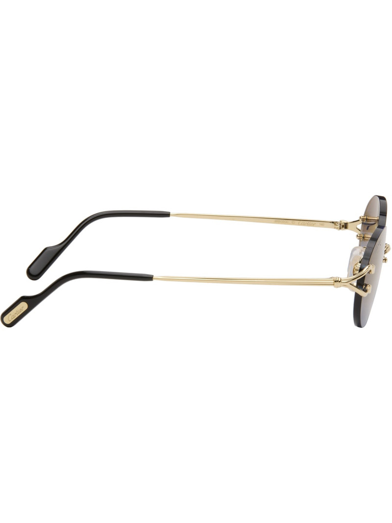 Cartier Gold C de Cartier Sunglasses outlook