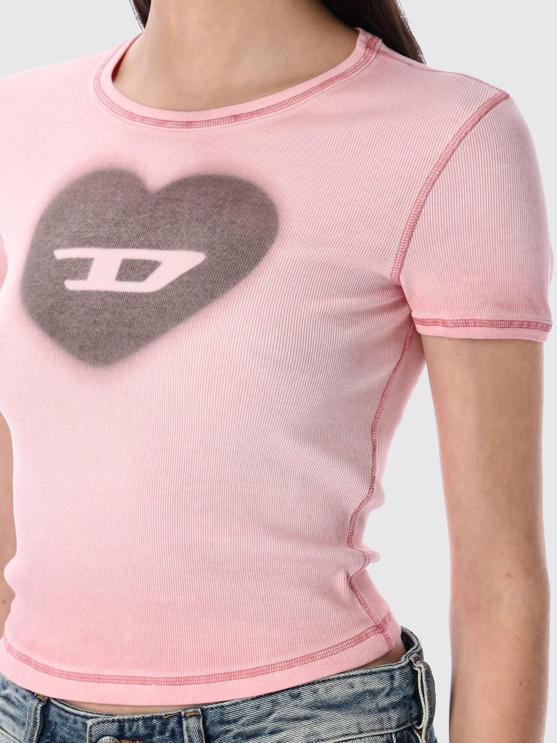 T-shirt woman Diesel - 3