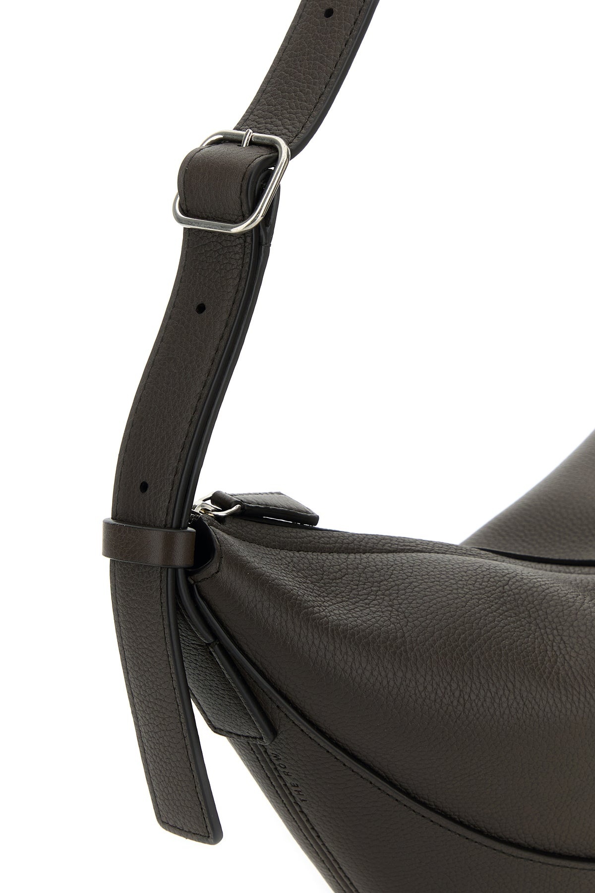 Brown leather Jouve shoulder bag - 4