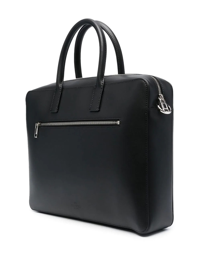 logo-print laptop bag 3