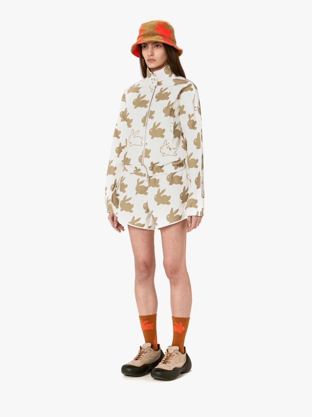 ALL OVER BUNNY RUNNING SHORTS - 5
