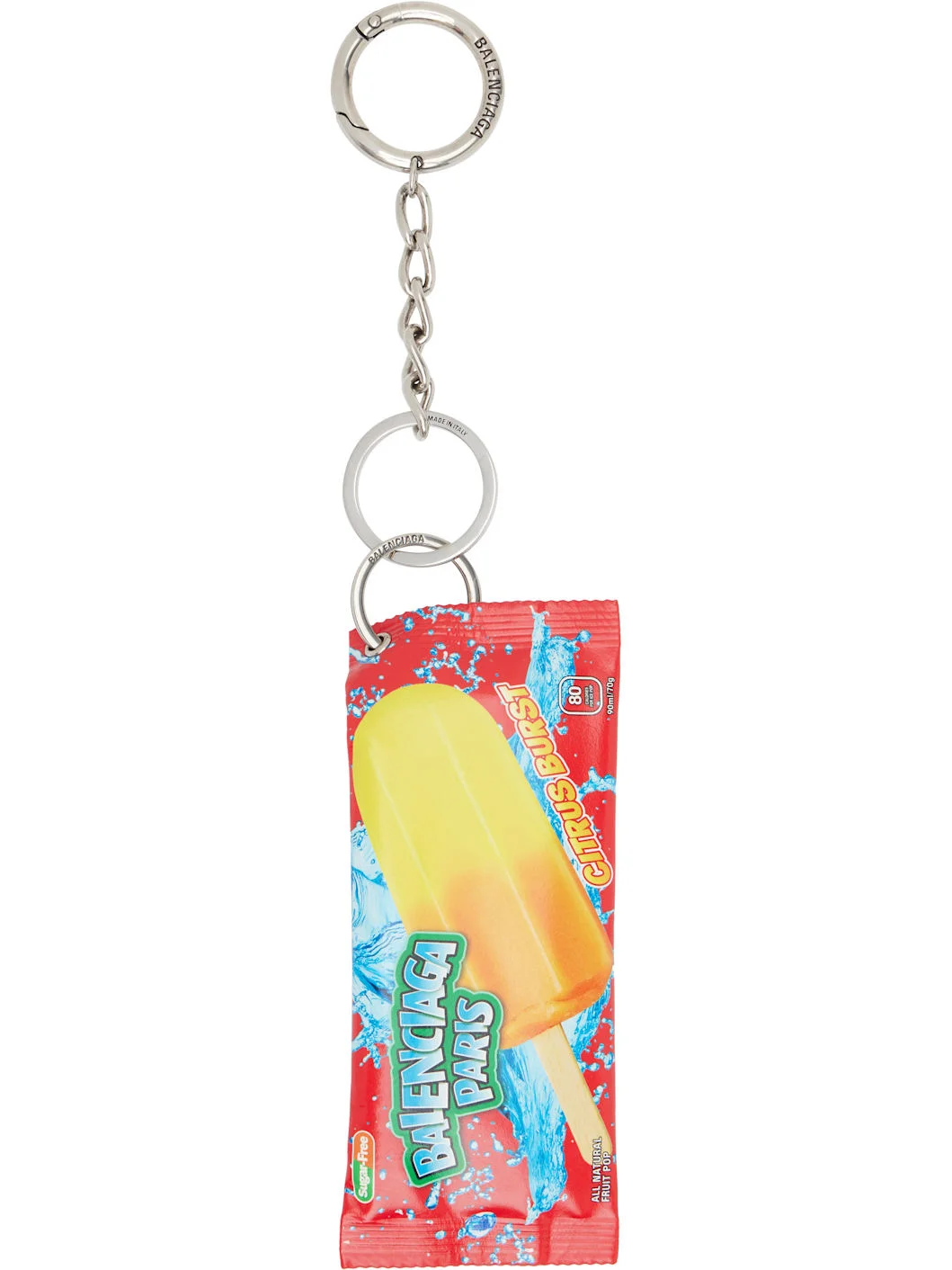 Multicolor Snack Pouch Charm Keychain - 1