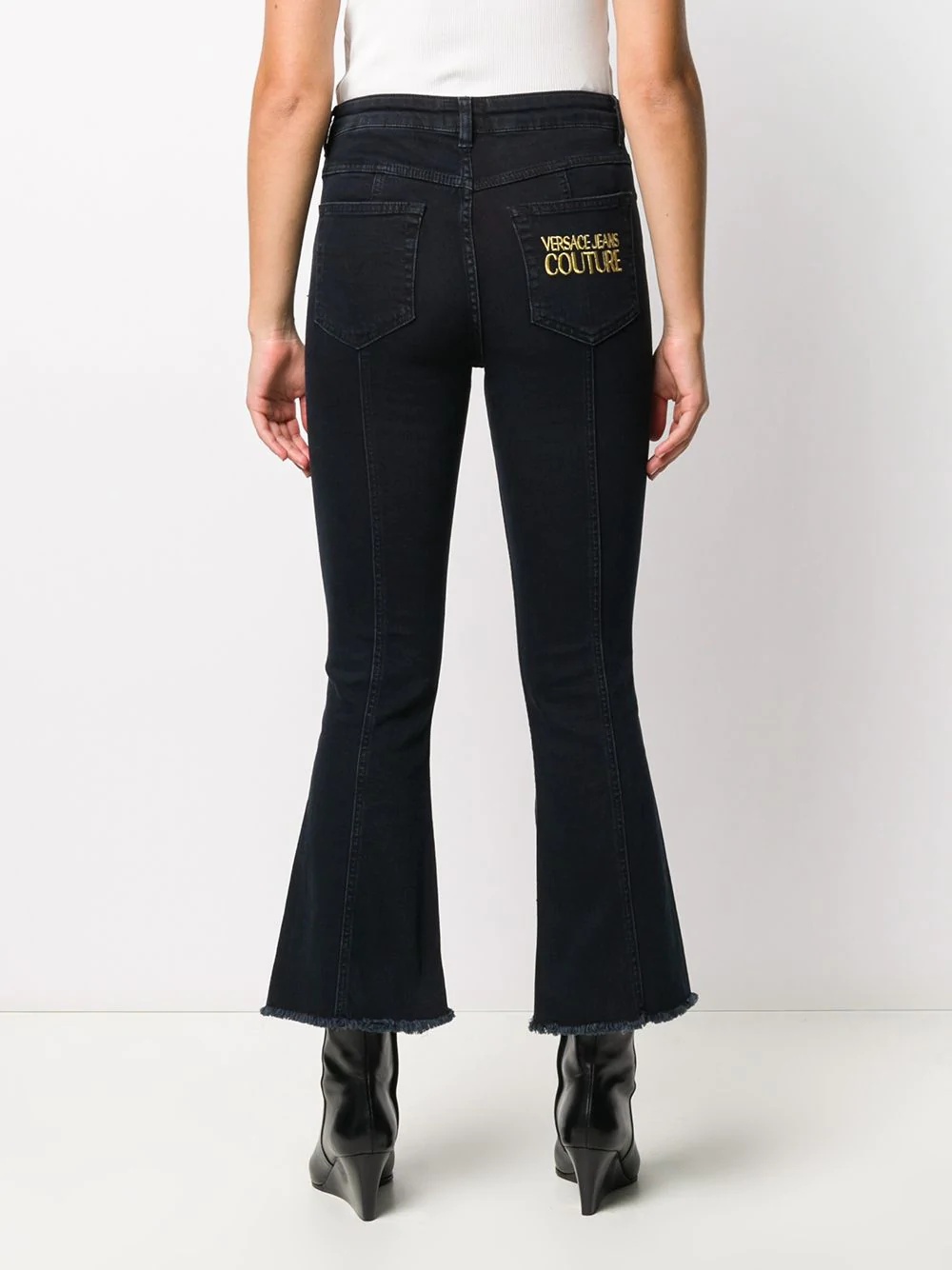 high-rise flared jeans - 4