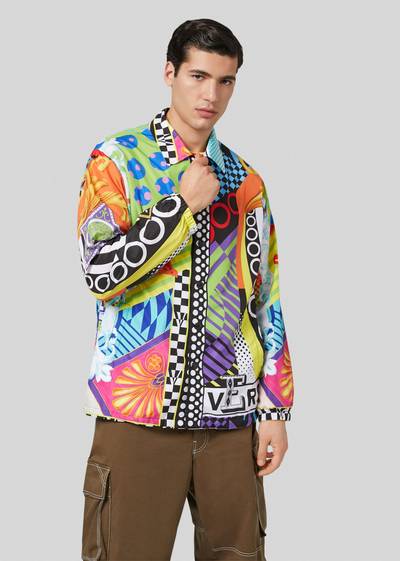 VERSACE Pop Temple Print Jacket outlook