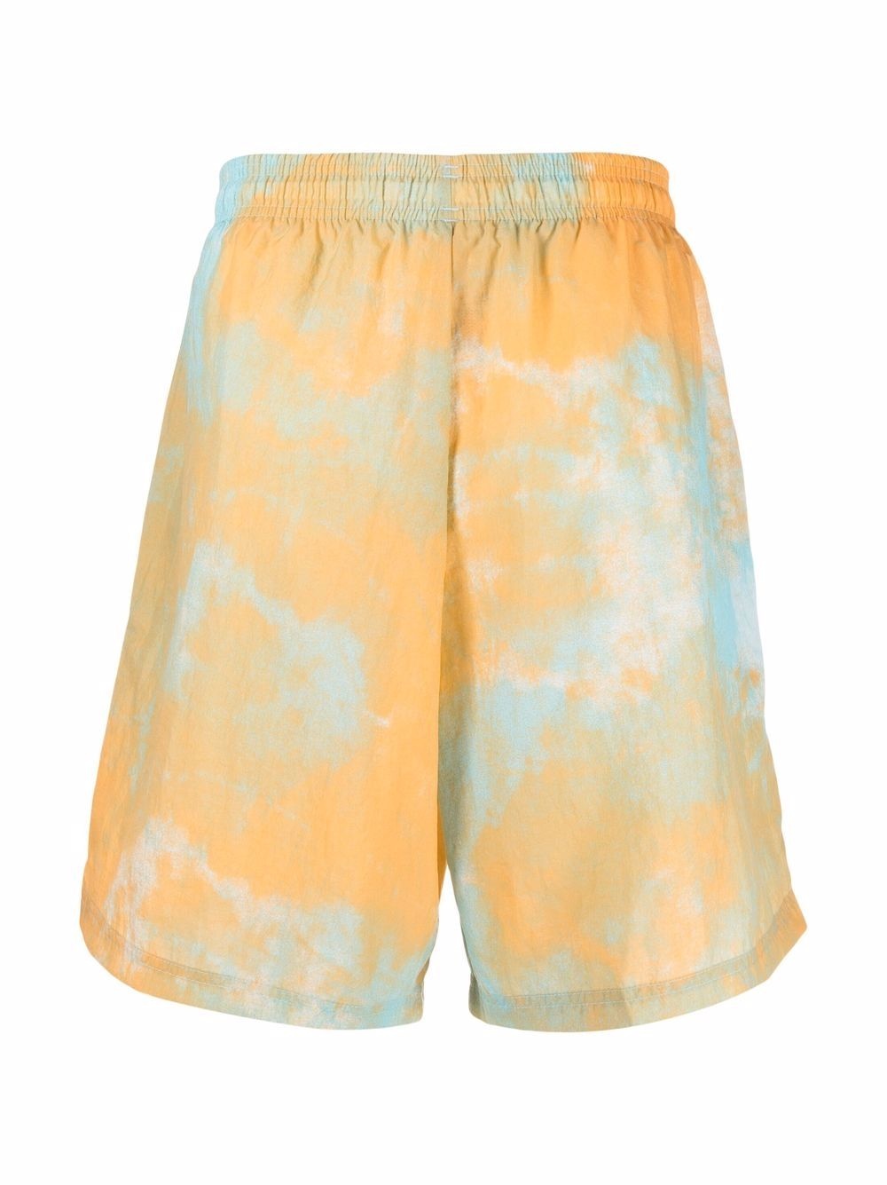 Inspirational tie-dye print shorts - 2