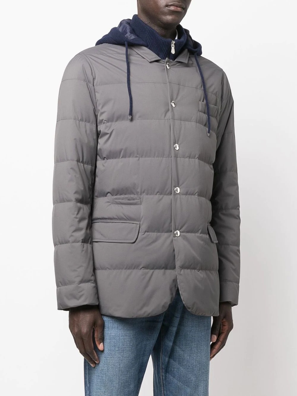 layered padded jacket - 3