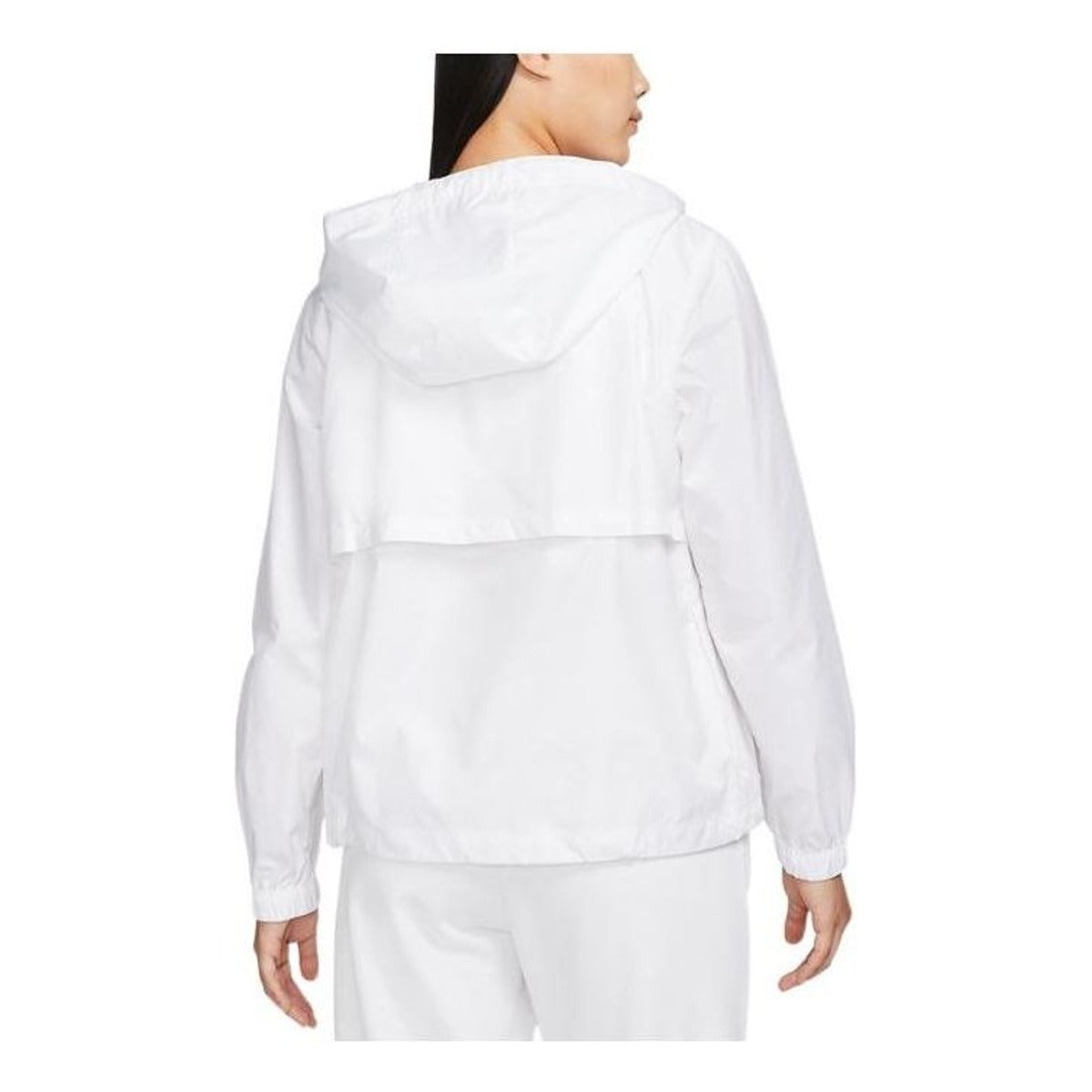 (WMNS) Nike Sportswear Essential Repel Woven Jacket 'White' DM6180-100 - 3