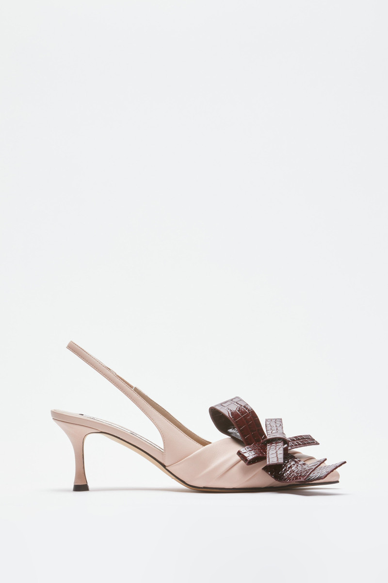 SLINGBACK WITH BOW 3