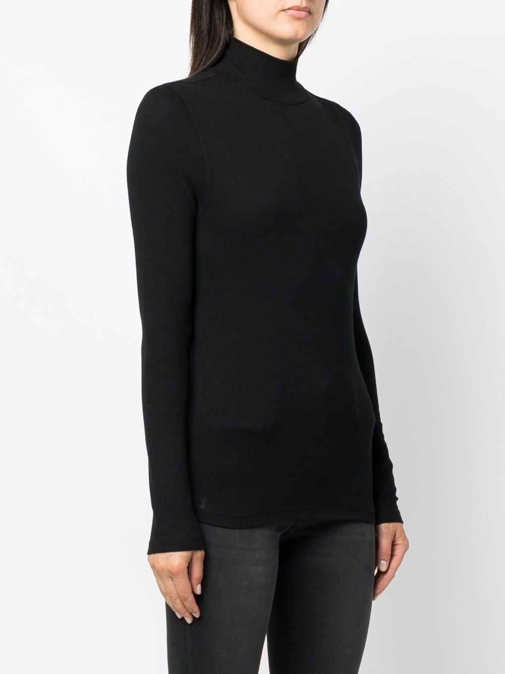 fine ribbed jumper - 3