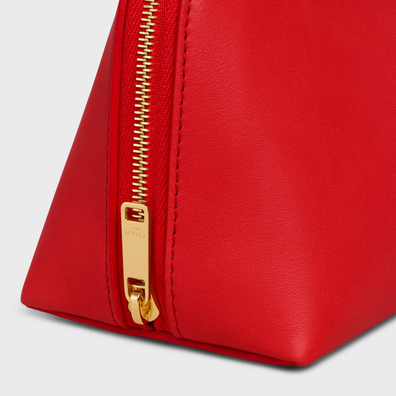 SMALL COSMETIC POUCH IN SMOOTH CALFSKIN 4