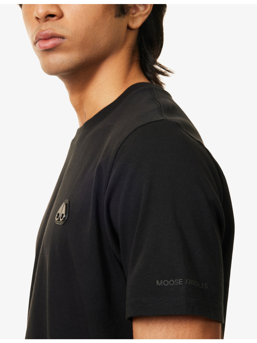 Crescent Brand-Plaque Cotton-Jersey T-Shirt - 5