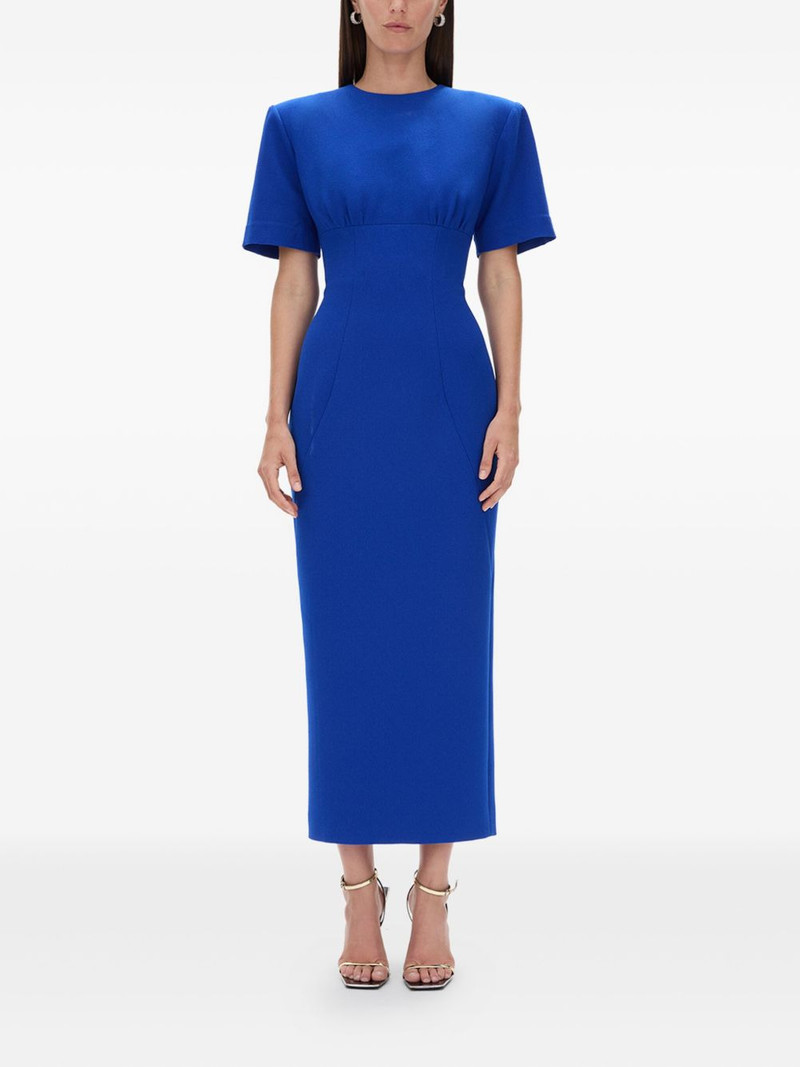 RACHEL GILBERT short-sleeve gathered dress outlook