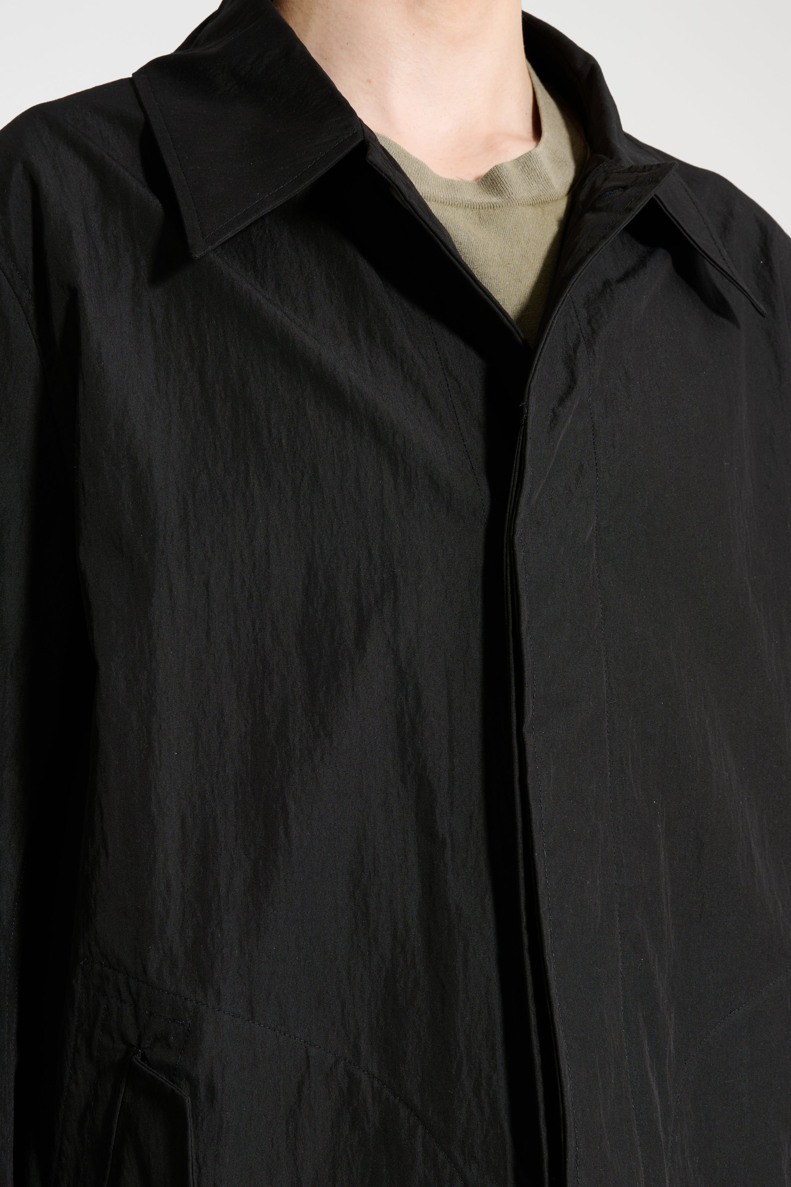 OUR LEGACY LEAD JACKET BLACK HIKING COTTON - 5