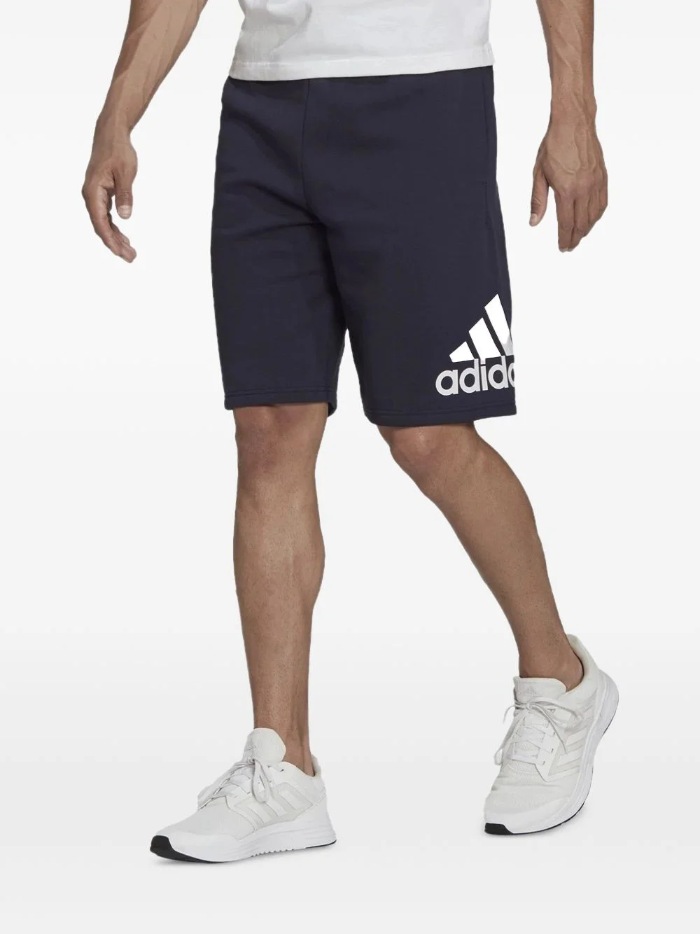 Essentials logo-detail track shorts - 1
