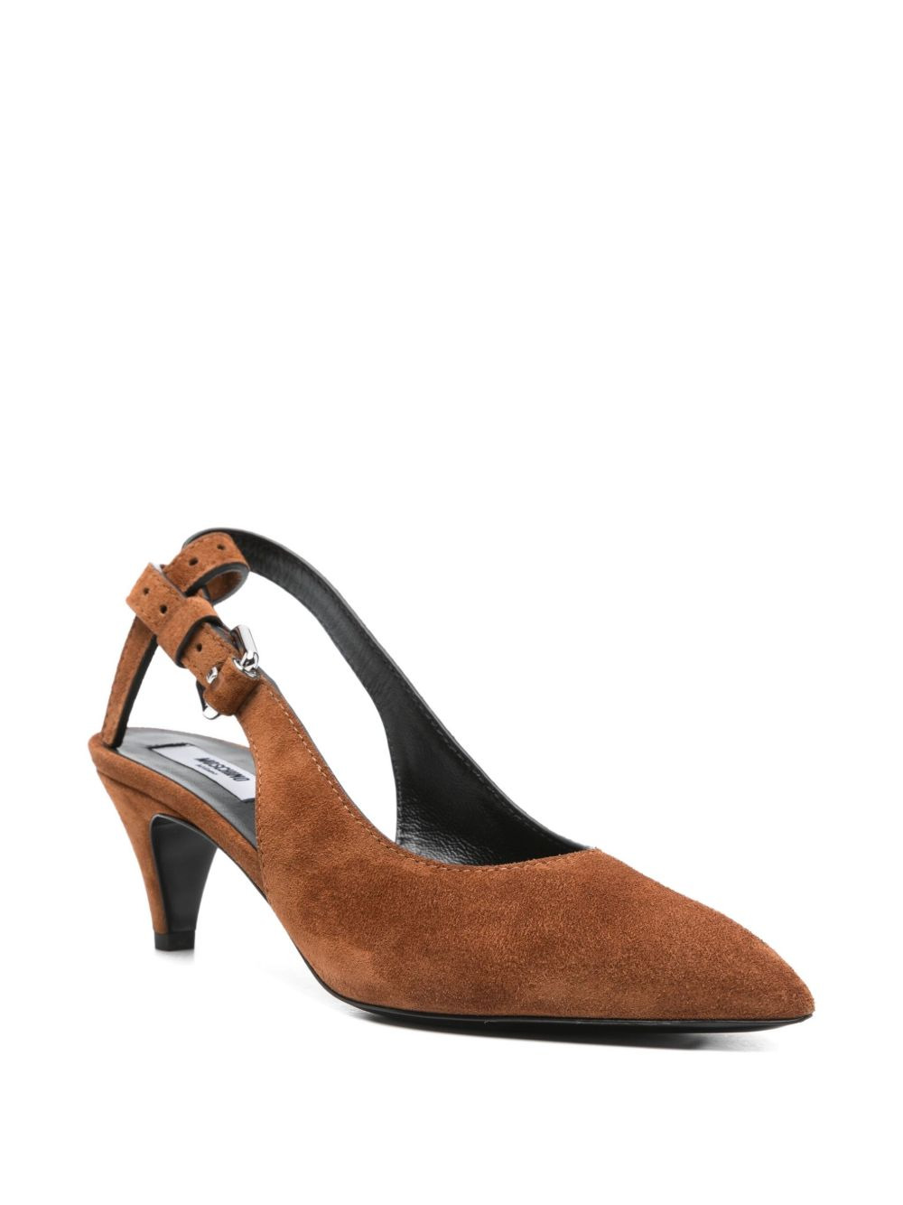 60mm slingback suede pumps - 2
