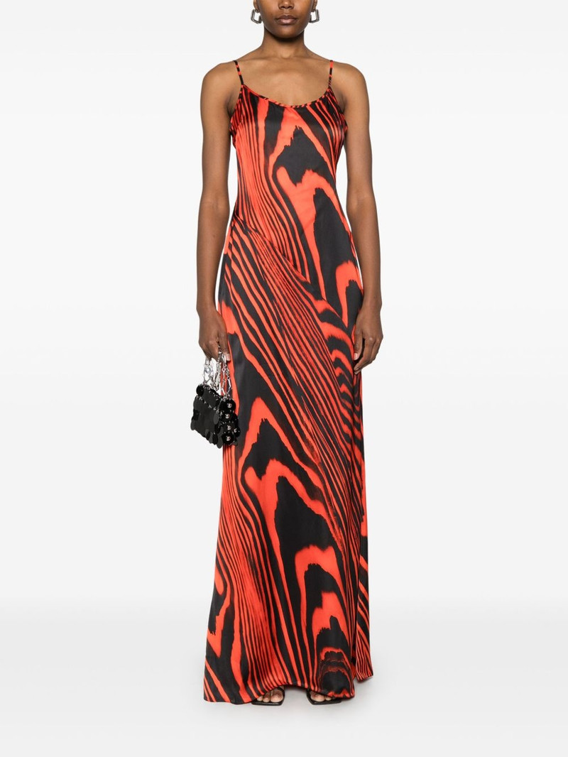 David Koma striped maxi dress outlook