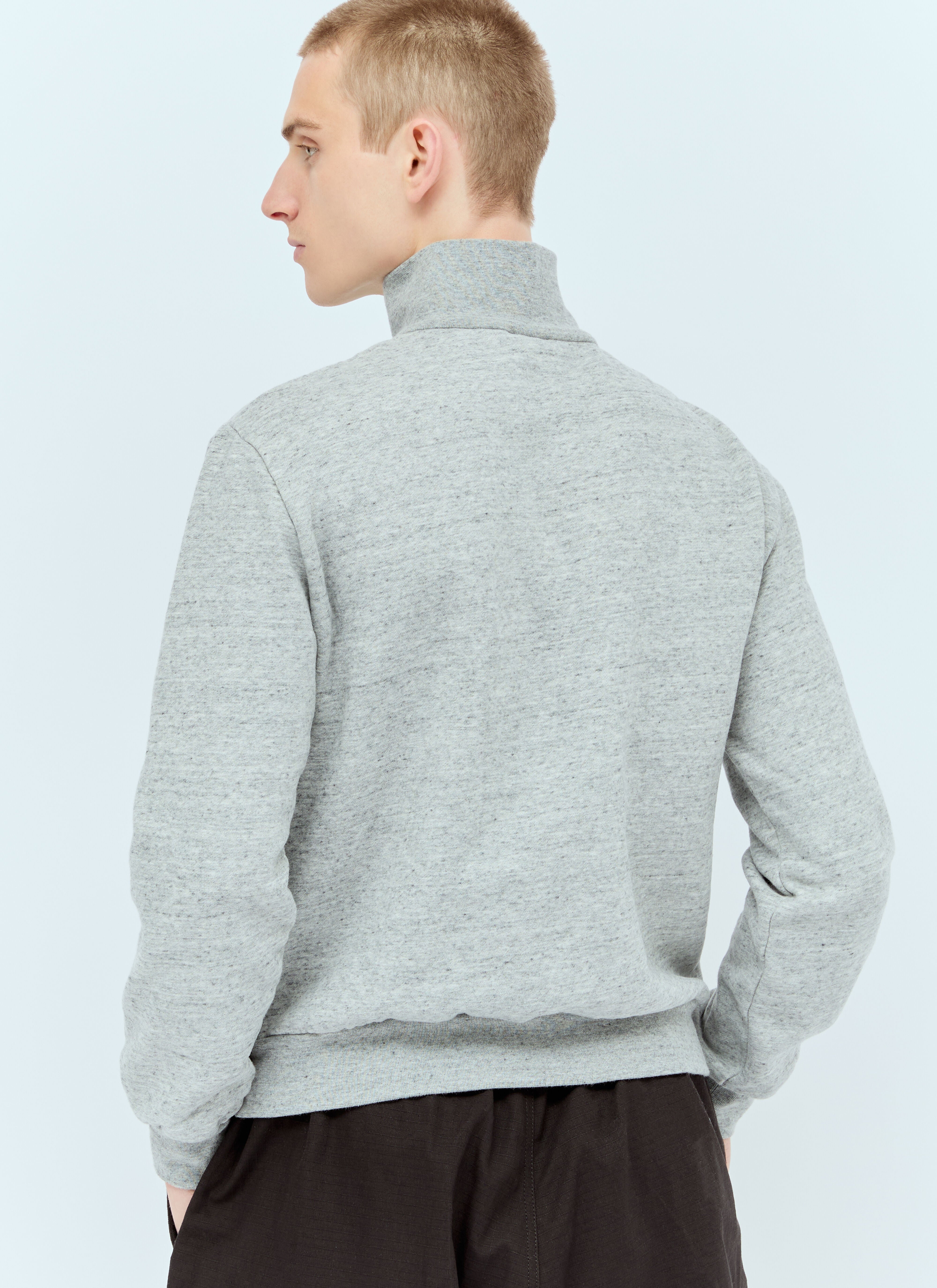 Acne Studios Men Half-Zip Sweatshirt - 5